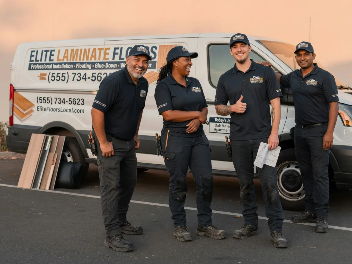 Laminate flooring installation company in Stockland, IL